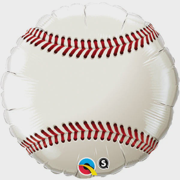 18" ROUND FOIL BASEBALL